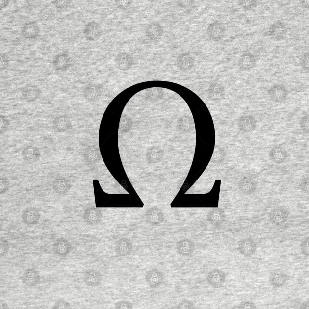 Omega Greek Letter by AdventureFinder